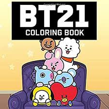 Bts bt21 coloring book 46 stickers. Buy Bt21 Coloring Book Bts Bangtan Boys Coloring Books For Army And Kpop Lovers With Koya Rj Shooky Mang Chimmy Tata Cooky Van Paperback March 10 2020 Online In Hungary B085r82xsm
