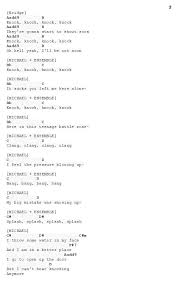 Michael In The Bathroom Pg 3 Michael In The Bathroom Ukulele Songs Ukulele Chords
