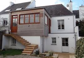 Extension Maconnerie Ossature Bois Haus Umbau