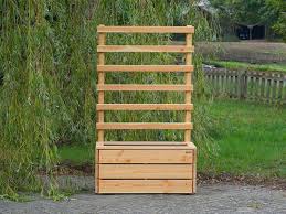 Rankgitter Spalier Sichtschutz Mit Pflanzkasten Pflanzkasten Rankgitter Haus Und Garten
