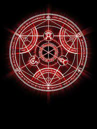 Human Transmutation Circle Red Photographic Print By R Evolution Gfx Transmutation Circle Magic Circle Spell Circle