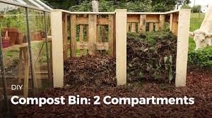 One great benefit of having a cinder block compost bin is that it will last many years. Compost Bin 2 Compartments Youtube
