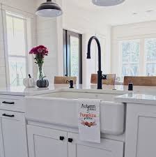 farmhouse kitchen sink faucets homyracks