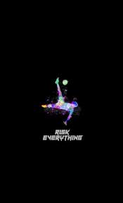 Discover and share football quotes wallpapers. Risk Everything Quote Black Dark Wallpaper Dark Wallpaper Love Wallpaper Football Wallpaper