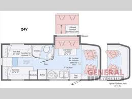 Floorplan 2015 Winnebago View 24v Winnebago Motorhome Camping World Rv Sales