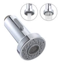 The faucets also make in this article, we will discuss how you could tighten the faucet on a kitchen sink. Kitchen Sink Faucet Head 2 Function Pull Out Spray Head For Bathroom Kitchen Faucet Replacement Part G1 2 Connections Polished Chrome Polished Chrome Style 1 Animatolka Pl