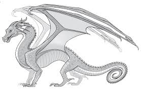 Wings Of Fire Wings Of Fire Dragons Wings Of Fire Dragon Coloring Page