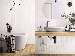 Piastrella Chelsea Milk 7 5x30 Mattoncino Lucido Bianco Iperceramica Chelsea Piastrelle Ristrutturazione Del Bagno