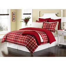 Combine all the stylish bedding pieces together for the most optimal outcome. Martha Stewart Collection Winter Tartan Flannel Duvet Cover Set Bedding Sets Household Shop The Exchange