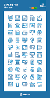 Download Banking And Finance Icon Pack Available In Svg Png Eps Ai Icon Fonts Finance Icons Icon Pack Banking