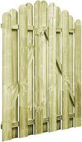 Lowes puertas de madera exterior generalmente están hechos de acero inoxidable, mdf, madera maciza, vidrio templado y muchos más para ofrecer una seguridad sin igual. Tidyard Puerta De Madera Para Jardin Con Diseno Arqueado Puerta Para Valla Verja Para Jardin O Patio Resistente A La Intemperie Y A La Putrefaccion Madera De Pino Impregnada Fsc 100x125cm Amazon Es Bricolaje Y