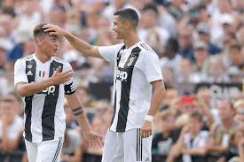 Villar Perosa Italy August 12 Paulo Dyala And Cristiano Ronaldo During The Pre Season Friendly Match Between Juv Cristiano Ronaldo Ronaldo Cristino Ronaldo