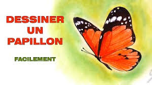 Coloriage de papillons en ligne. Comment Dessiner Un Papillon Facile A Faire En Couleur Youtube
