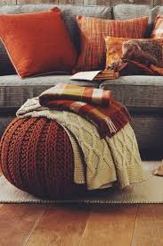 Grey And Burnt Orange The Perfect Autumnal Colour Scheme Living Room Orange Autumn Home Living Room Design Inspiration