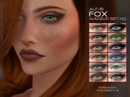 alf si s fox eyes makeup set hq