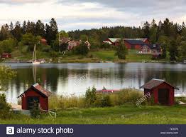 Sie liegt nördlich von helsingborg und zählt zur gemeinde höganäs. Schwedische Landschaft In Vettershaga Roslagen Ostlich Von Stockholm Schweden Stockfotografie Alamy