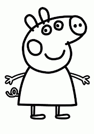 Peppa pig coloring pages printable. Peppa Pig Family And Friends Coloring Pages Novocom Top