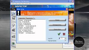 Data Recovery Recover Deleted Files And Lost Data For Free With Pc Inspector By Britec Youtube