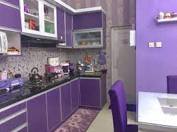 Warna cat dapur ungu muda. 44 Desain Dapur Minimalis Ungu Gubug Minimalis