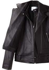 Alexander Wang Layered Motorcycle Jacket La Garconne Fashion Textiles Fashion Retail Fashion
