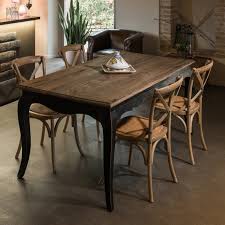 See more of shabby chic e arredamento provenzale on facebook. Tavolo Da Pranzo Nero Stile Shabby Chic Gusto Provenzale Classico