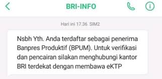 Maybe you would like to learn more about one of these? Dapat Sms Dari Bri Siapkan Berkas Dan Lakukan Ini Agar Blt Banpres Umkm Atau Bpum Rp 2 4 Juta Cair Berita Diy