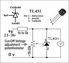 Tl431a Adjustable Zener Nomadtronics Electronic Circuit Projects Electronic Circuit Design Electronic Schematics