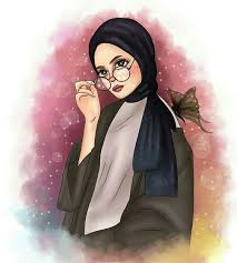 Pin By Endang Lestari On Benim Panom Girls Cartoon Art Islamic Cartoon Girly Art