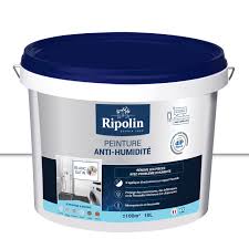 Peinture Antihumidite Rip Etanch Ripolin Blanc 10 L Blanc Peinture Humide