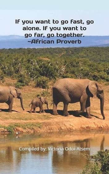 If you want to go fast, go alone. If you want to go far, go together.