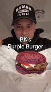 Purple Burger Box