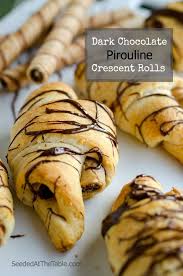 Pirouline Chocolate Crescent Rolls By Seeded At The Table Crescent Rolls Food Chocolate Baking