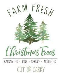 Farm Fresh Christmas Trees Free Christmas Printable Christmas Tree Printable Fresh Christmas Trees Free Christmas Printables