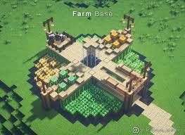 In minecraft, making a circular building sounds impossible but it. I Built A Circular Farm Base Minecraft
