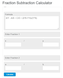 Fraction calculator is a very useful thing in mathematics. Fraction Subtraction Calculator Calculator Academy