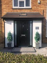 Upvc Windows Doors Spraying London Berkshire Surrey Kent Essex House Front Porch House With Porch Front Porch Design
