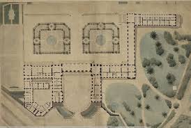 Versailles The Grand Trianon Ground Floor Architectural Floor Plans Ground Floor Plan Versailles