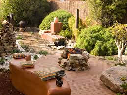 You can put a fire pit on a wood deck, but you need to use the fire pit mat. Fire Pit Ideas For Decks Hgtv