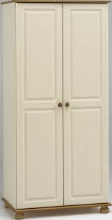 Richmond cream and pine bedroom furniture. 2 Door Wardrobe Cream Pine Steens Richmond
