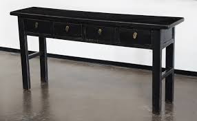 Glamorous Collection Glamorous Collection Console Table With Drawers Black Console Sofa Entry Table With Drawers Schwarzes Sofa Sofa Tisch Sofa