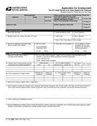 Download Usps Job Application Form | Fillable Adobe Pdf