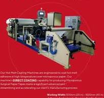 Hot Melt Coating Machine For Surgical Paper Tape ...
