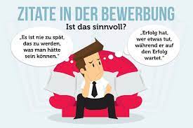 Zitate In Der Bewerbung Blickfang Oder Langweiler