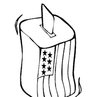 Click the vote coloring pages to view printable version or color it online (compatible with ipad and android tablets). Ballot Box Coloring Pages Surfnetkids