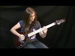 Teenage Girl Plays Van Halen S Eruption Guitar Solo With Laser Precision And An Amused Look On Her Face Van Halen Guitar Guitar Solo