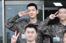 Born december 16, 1988) is a south korean actor. Photo Of Exo S Baekhyun In The Army Released Manila Bulletin