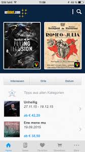 Oeticket.com places great importance on data protection. Tickets Von Oeticket Com Nun Auch Uber App Bestellbar