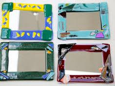 Beautiful glass photo frame is now a universal windows application that will run on your tablet, pc, laptop and in your windows phone. 16 Mirror With Fused Glass Frame Ideas Fused Glass Glass Mirror