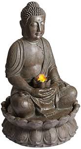 7 09hthai Buddha Meditating Peace Harmony Statue Silver Resin Home Decor Buddha Bs111 See This Great Product Note Amazon Affiliate Home Decor In 2019