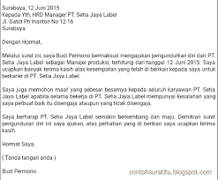 Kali ini penulis ingin berkongsi contoh surat henti kerja sebab sambung belajar. Contoh Surat Resign Untuk Sambung Belajar Download Kumpulan Gambar